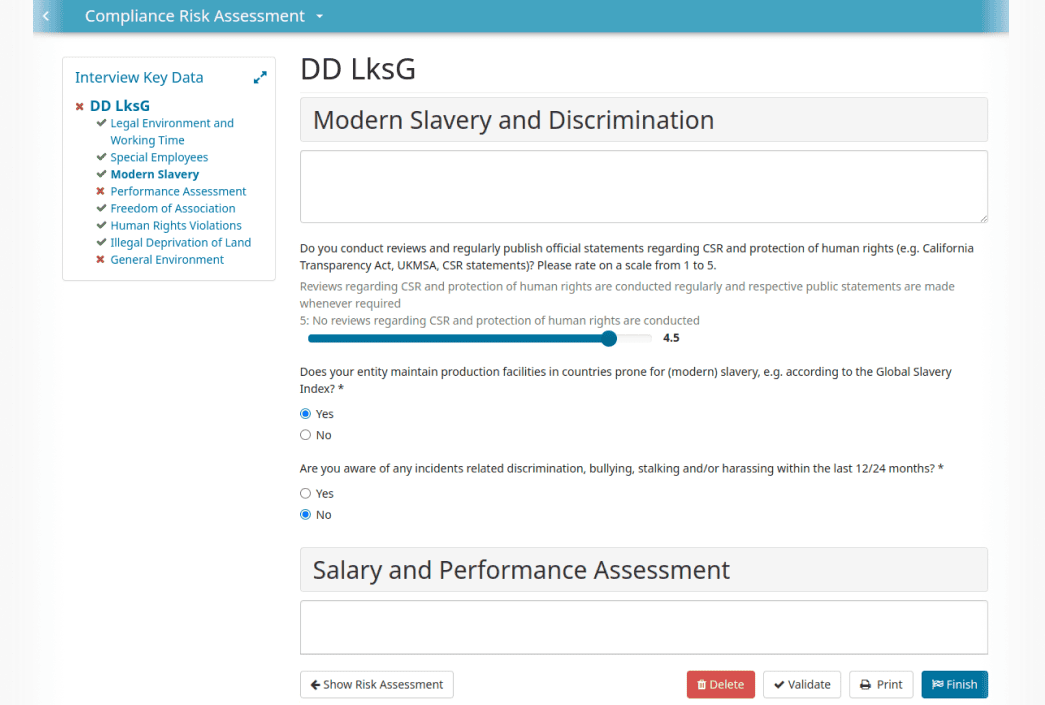 Die Due-Diligence-Prüfung nach dem LkSG erfolgt bei Mutares mit Modulen von PROXORA.