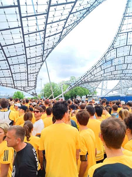 Traumwetter beim Wings for Life World Run 2024 in München.