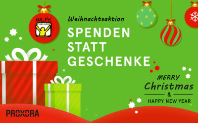 PROXORA Weihnachtsaktion